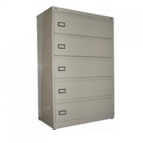 Archivero metálico horizontal 5 gavetas
